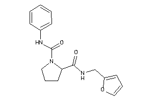 N'-(2-furfuryl)-N-phenyl-pyrrolidine-1,2-dicarboxamide