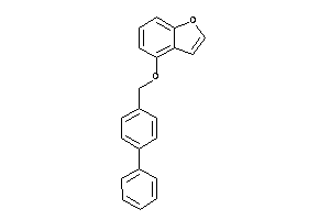 4-(4-phenylbenzyl)oxybenzofuran