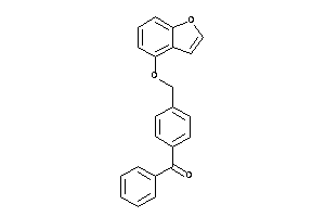 [4-(benzofuran-4-yloxymethyl)phenyl]-phenyl-methanone