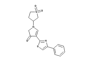 1-(1,1-diketothiolan-3-yl)-4-(4-phenylthiazol-2-yl)-2-pyrrolin-3-one