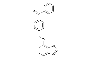 [4-(benzofuran-7-yloxymethyl)phenyl]-phenyl-methanone