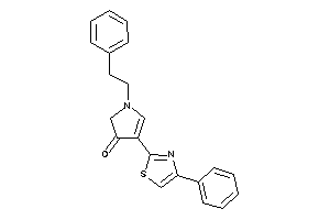 1-phenethyl-4-(4-phenylthiazol-2-yl)-2-pyrrolin-3-one