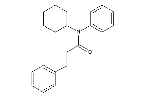 N-cyclohexyl-N,3-diphenyl-propionamide