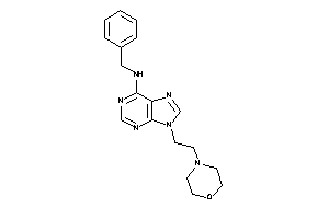 Benzyl-[9-(2-morpholinoethyl)purin-6-yl]amine