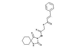 Image of 3-phenylacrylic Acid [2-[(2,4-diketo-1,3-diazaspiro[4.5]decan-3-yl)amino]-2-keto-ethyl] Ester