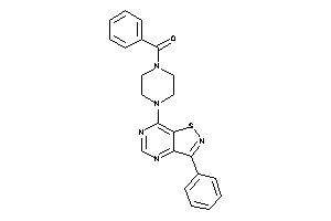 Phenyl-[4-(3-phenylisothiazolo[4,5-d]pyrimidin-7-yl)piperazino]methanone