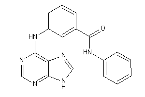 N-phenyl-3-(9H-purin-6-ylamino)benzamide