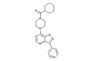 Image of Cyclohexyl-[4-(3-phenylisothiazolo[4,5-d]pyrimidin-7-yl)piperazino]methanone