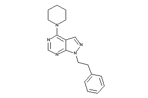 1-phenethyl-4-piperidino-pyrazolo[3,4-d]pyrimidine