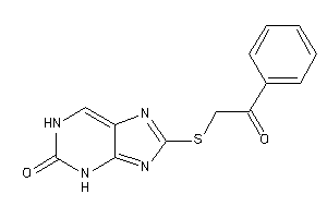 8-(phenacylthio)-1,3-dihydropurin-2-one