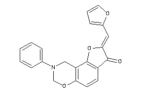 Image of 2-(2-furfurylidene)-8-phenyl-7,9-dihydrofuro[2,3-f][1,3]benzoxazin-3-one