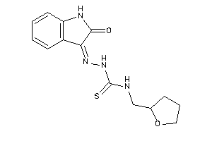 1-[(2-ketoindolin-3-ylidene)amino]-3-(tetrahydrofurfuryl)thiourea
