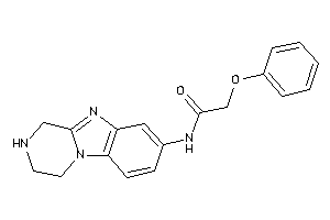 2-phenoxy-N-(1,2,3,4-tetrahydropyrazino[1,2-a]benzimidazol-8-yl)acetamide
