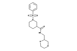 1-besyl-N-(1,4-dioxan-2-ylmethyl)nipecotamide