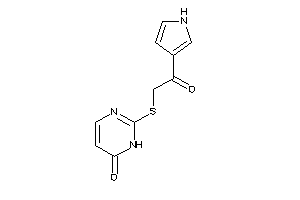 2-[[2-keto-2-(1H-pyrrol-3-yl)ethyl]thio]-1H-pyrimidin-6-one