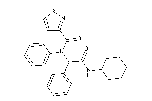 N-[2-(cyclohexylamino)-2-keto-1-phenyl-ethyl]-N-phenyl-isothiazole-3-carboxamide