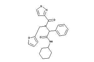 N-[2-(cyclohexylamino)-2-keto-1-phenyl-ethyl]-N-(2-furfuryl)isothiazole-3-carboxamide