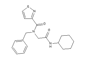 N-benzyl-N-[2-(cyclohexylamino)-2-keto-ethyl]isothiazole-3-carboxamide