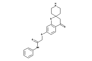 2-(4-ketospiro[chroman-2,4'-piperidine]-7-yl)oxy-N-phenyl-acetamide