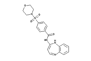 Image of N-(1H-1,5-benzodiazepin-2-yl)-4-morpholinosulfonyl-benzamide
