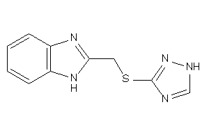 2-[(1H-1,2,4-triazol-3-ylthio)methyl]-1H-benzimidazole