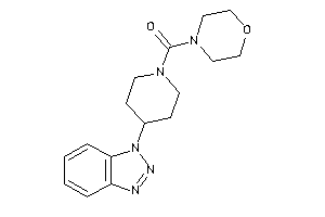 [4-(benzotriazol-1-yl)piperidino]-morpholino-methanone