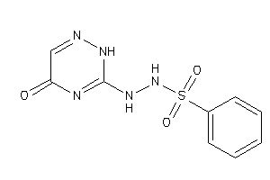 N'-(5-keto-2H-1,2,4-triazin-3-yl)benzenesulfonohydrazide