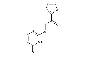 2-[[2-(2-furyl)-2-keto-ethyl]thio]-1H-pyrimidin-6-one