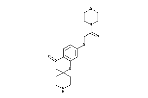 Image of 7-(2-keto-2-morpholino-ethoxy)spiro[chroman-2,4'-piperidine]-4-one