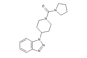 [4-(benzotriazol-1-yl)piperidino]-pyrrolidino-methanone