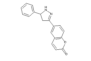 6-(5-phenyl-2-pyrazolin-3-yl)coumarin