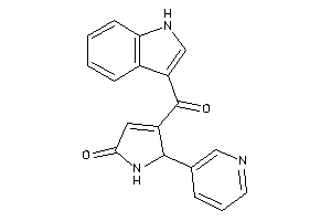 4-(1H-indole-3-carbonyl)-5-(3-pyridyl)-3-pyrrolin-2-one