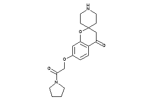Image of 7-(2-keto-2-pyrrolidino-ethoxy)spiro[chroman-2,4'-piperidine]-4-one