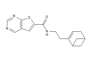 Image of N-[2-(4-bicyclo[3.1.1]hept-3-enyl)ethyl]thieno[2,3-d]pyrimidine-6-carboxamide