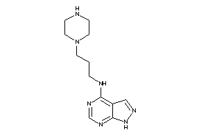 3-piperazinopropyl(1H-pyrazolo[3,4-d]pyrimidin-4-yl)amine