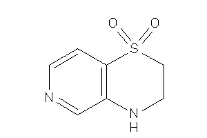 3,4-dihydro-2H-pyrido[4,3-b][1,4]thiazine 1,1-dioxide