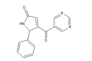 5-phenyl-4-(pyrimidine-5-carbonyl)-3-pyrrolin-2-one