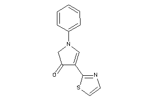 1-phenyl-4-thiazol-2-yl-2-pyrrolin-3-one