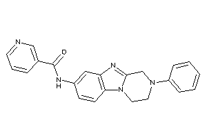 Image of N-(2-phenyl-3,4-dihydro-1H-pyrazino[1,2-a]benzimidazol-8-yl)nicotinamide