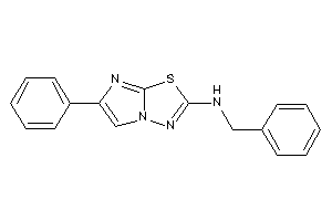 Benzyl-(6-phenylimidazo[2,1-b][1,3,4]thiadiazol-2-yl)amine