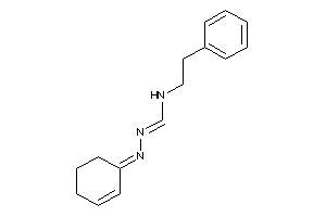 Image of N'-(cyclohex-2-en-1-ylideneamino)-N-phenethyl-formamidine