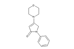 Image of 4-morpholino-1-phenyl-3-pyrrolin-2-one