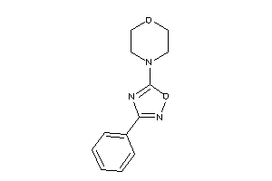 4-(3-phenyl-1,2,4-oxadiazol-5-yl)morpholine