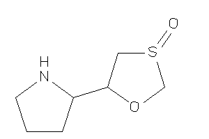 5-pyrrolidin-2-yl-1,3-oxathiolane 3-oxide