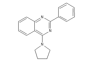 Image of 2-phenyl-4-pyrrolidino-quinazoline