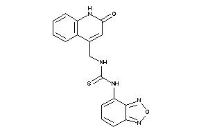 1-benzofurazan-4-yl-3-[(2-keto-1H-quinolin-4-yl)methyl]thiourea