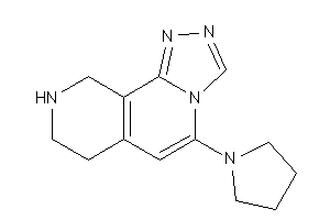 5-pyrrolidino-7,8,9,10-tetrahydro-[1,2,4]triazolo[3,4-a][2,7]naphthyridine