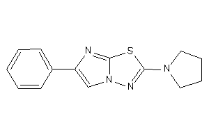 6-phenyl-2-pyrrolidino-imidazo[2,1-b][1,3,4]thiadiazole