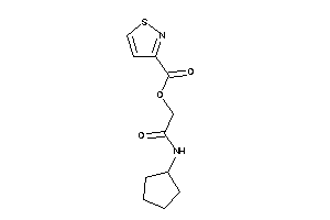 Isothiazole-3-carboxylic Acid [2-(cyclopentylamino)-2-keto-ethyl] Ester