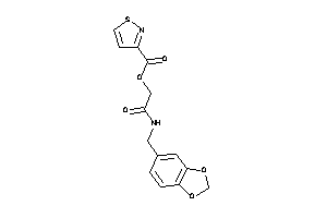 Isothiazole-3-carboxylic Acid [2-keto-2-(piperonylamino)ethyl] Ester